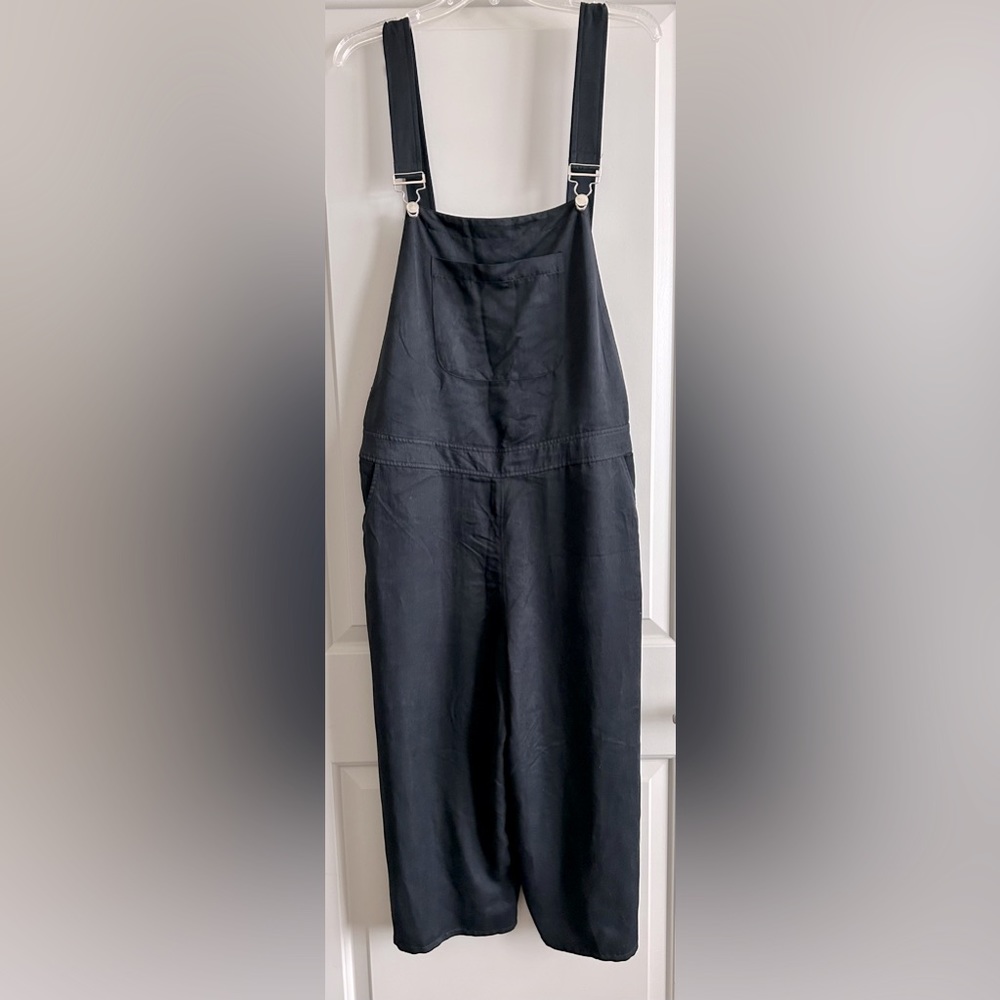 Just Fab Culotte Black Overall